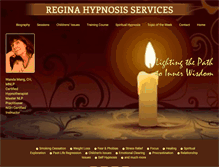 Tablet Screenshot of hypnosisregina.com